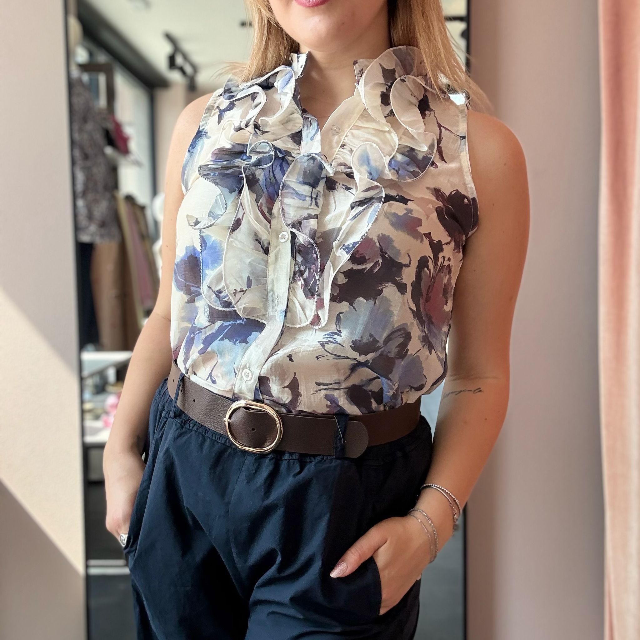 Camicia Floreale Rouches - immagine 6